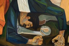 (Dettaglio) Giuseppe Consoli, Strage di Portella della Ginestra (1951)
Riproduzione fotografica.
Roma, CGIL sede nazionale.
Photo by Studio Figure (Giulia Ticozzi & Giuseppe Fanizza)