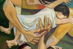 (Dettaglio) Giuseppe Consoli, Strage di Portella della Ginestra (1951)
Riproduzione fotografica.
Roma, CGIL sede nazionale.
Photo by Studio Figure (Giulia Ticozzi & Giuseppe Fanizza)