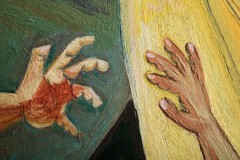 (Dettaglio) Giuseppe Consoli, Strage di Portella della Ginestra (1951)
Riproduzione fotografica.
Roma, CGIL sede nazionale.
Photo by Studio Figure (Giulia Ticozzi & Giuseppe Fanizza)